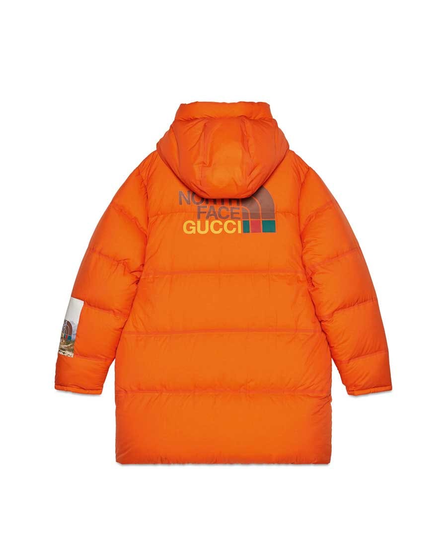 the north face orange